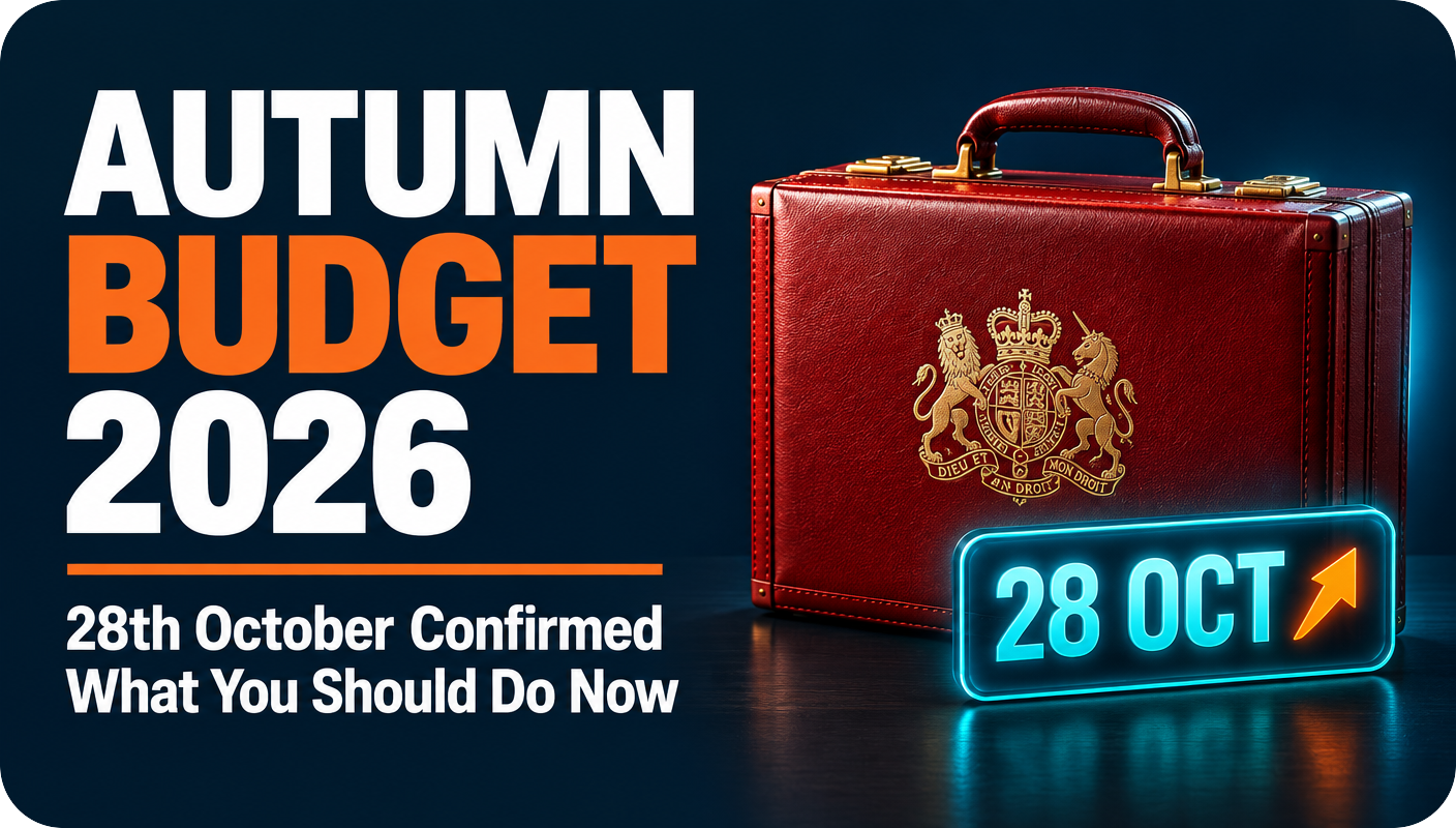 Autumn Budget 2026, Date Confirmed for 28th October, What You Should Do Before It Lands