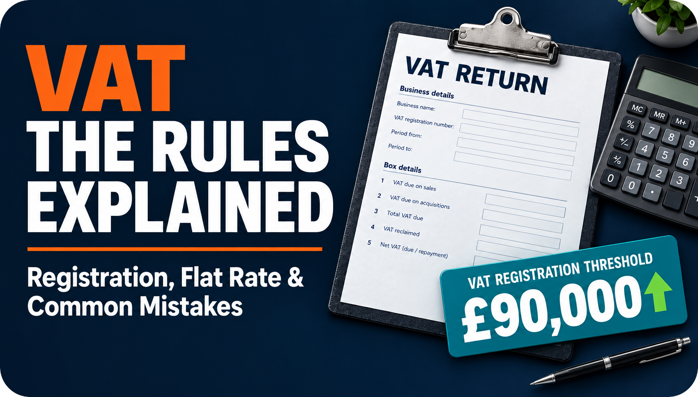 VAT, Registration, Flat Rate Scheme and Common Mistakes