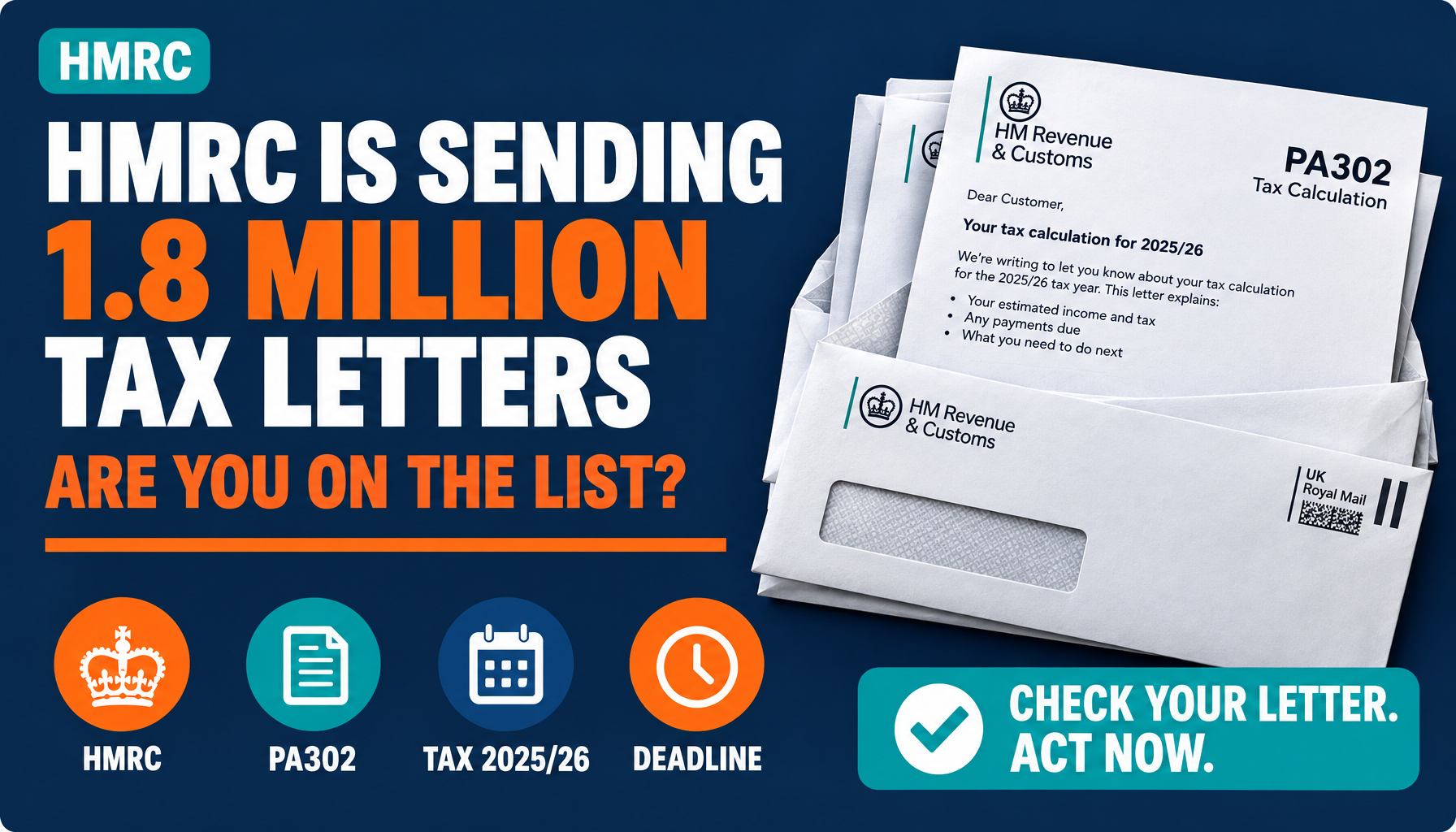 HMRC Is Sending 1.8 Million "Simple Assessment" Letters — Are You Getting One?