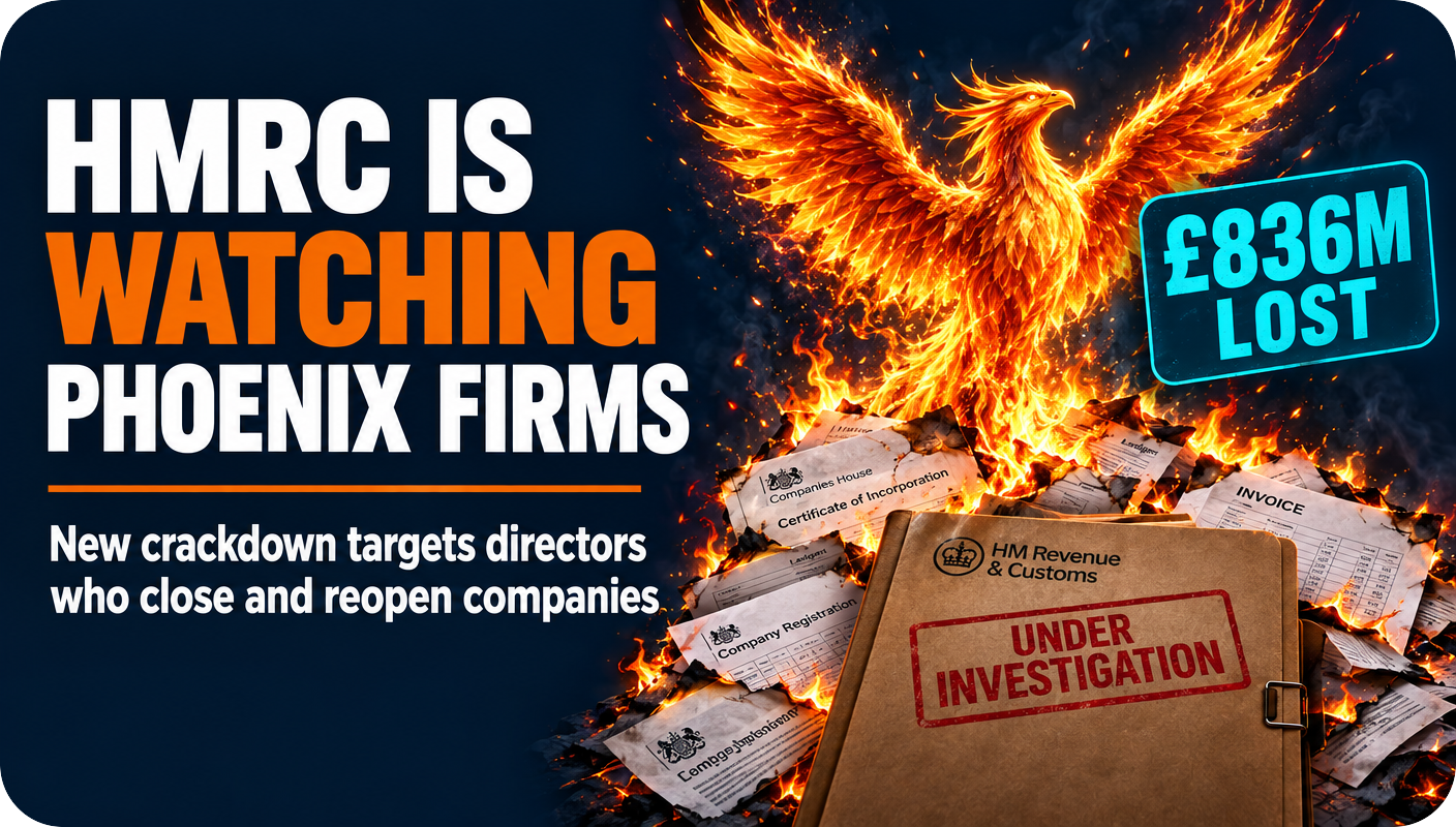 HMRC Is Cracking Down on "Phoenixing" — What Every Ltd Director Needs to Know
