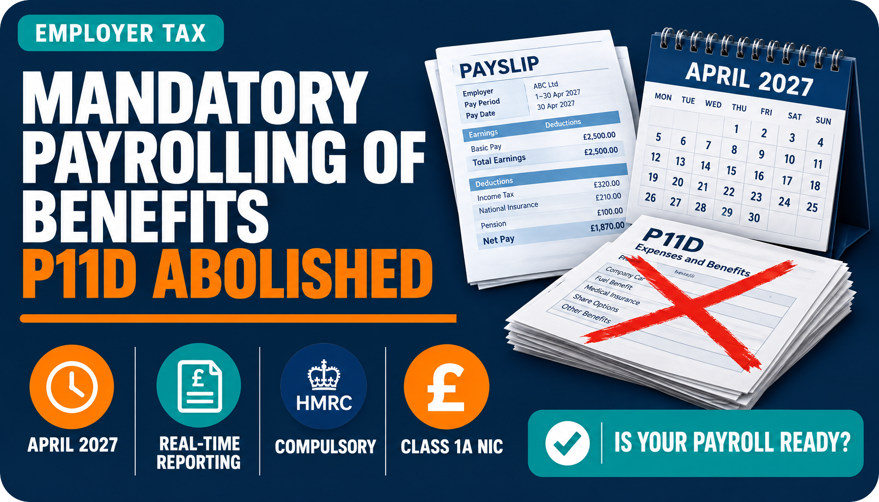 Mandatory Payrolling of Benefits, What Every Employer Needs to Know Before April 2027