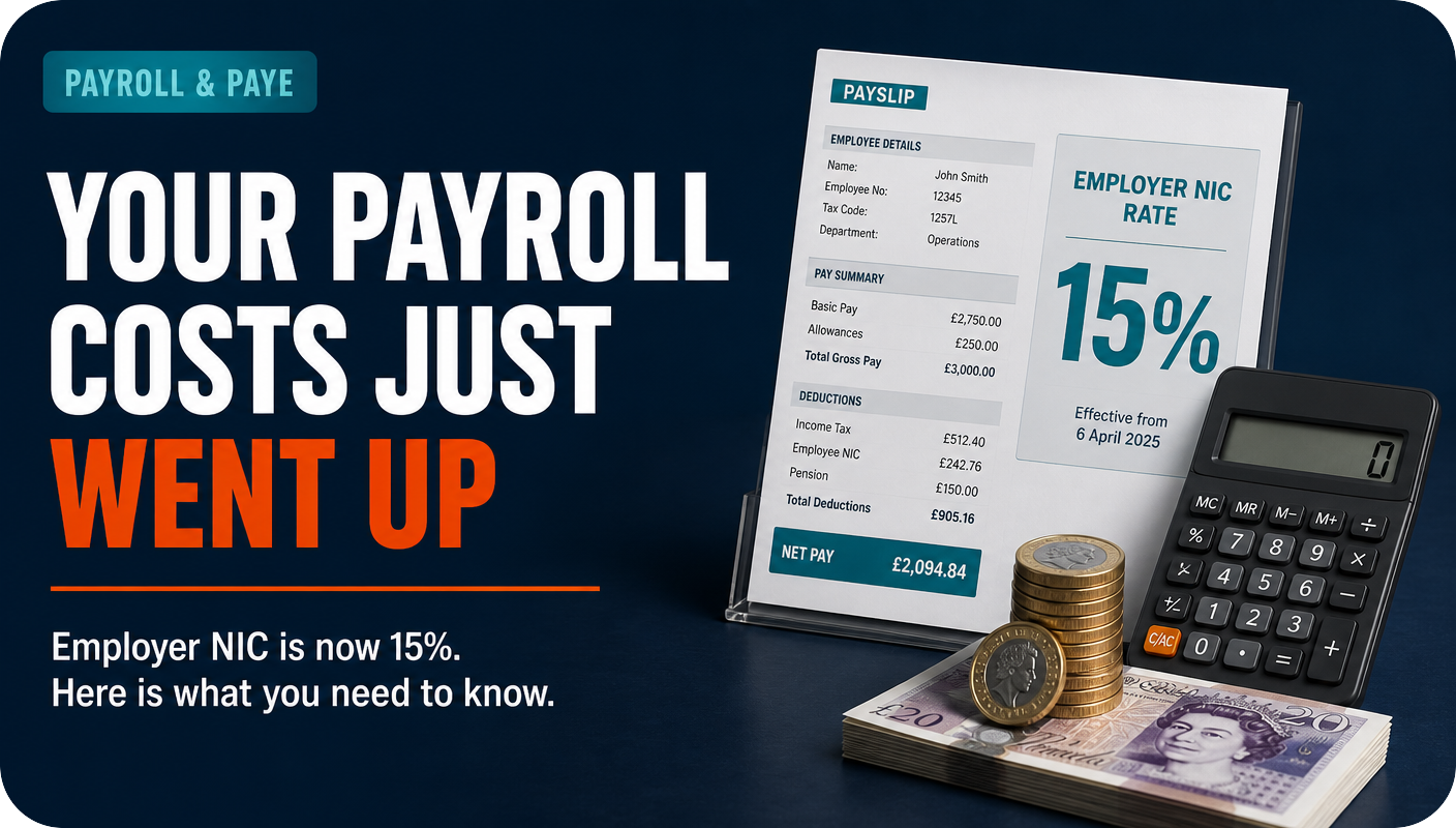 Payroll & PAYE for Small Businesses: What Changed in April 2026